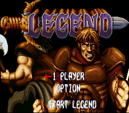 Legend (USA) (Beta) Title Screen